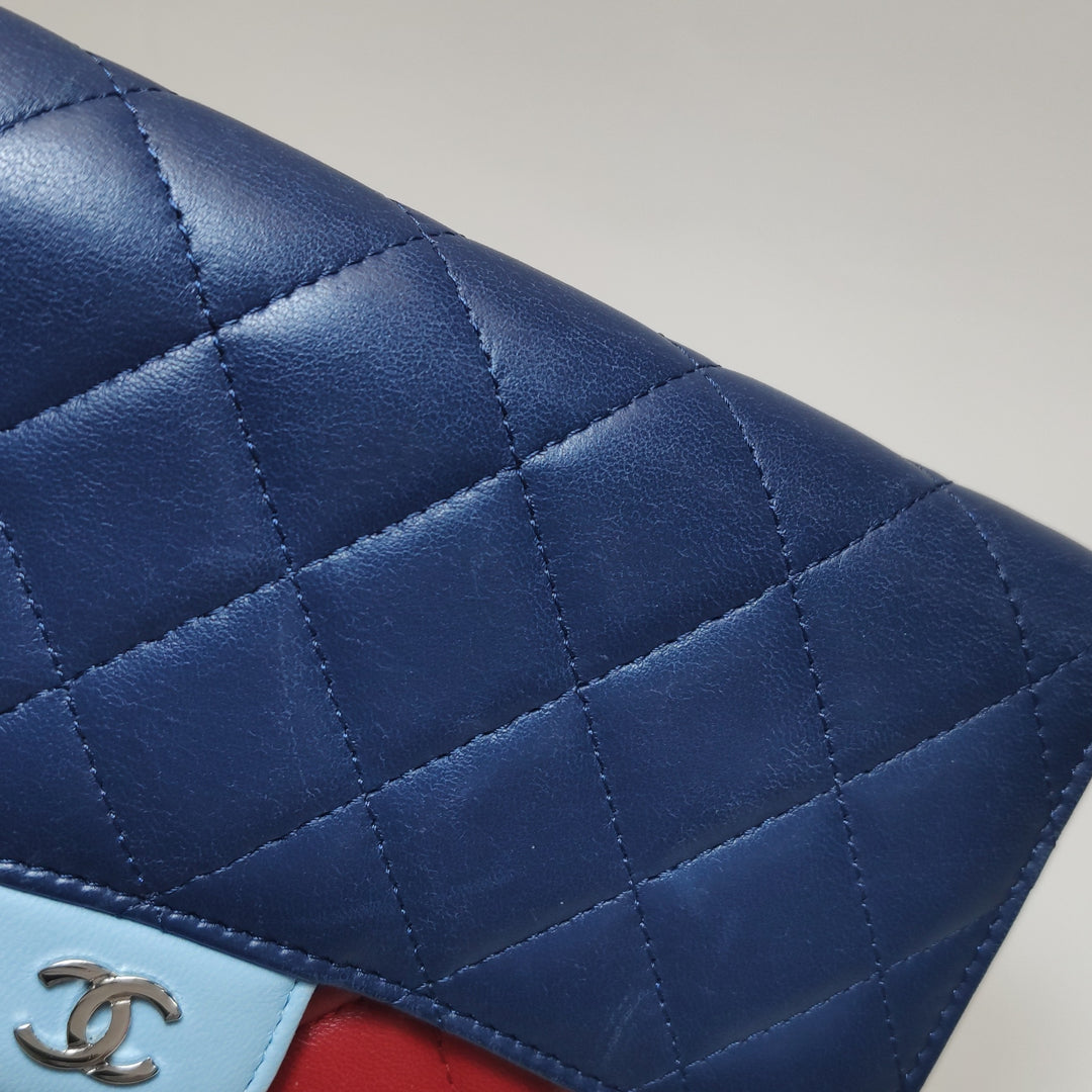 Chanel Wallet on Short Chain Quilted Lambskin Bag