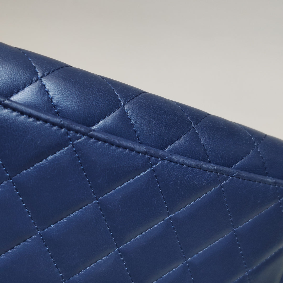 Chanel Wallet on Short Chain Quilted Lambskin Bag