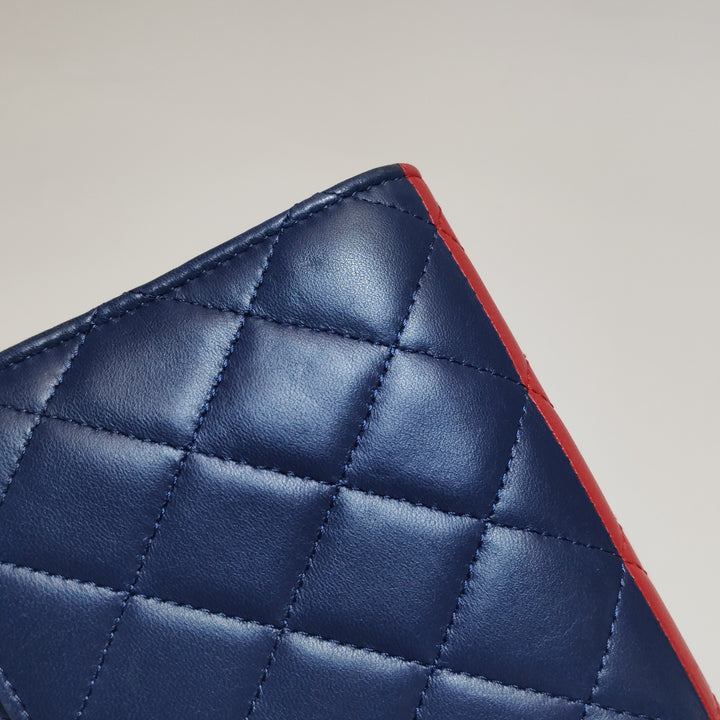 Chanel Wallet on Short Chain Quilted Lambskin Bag