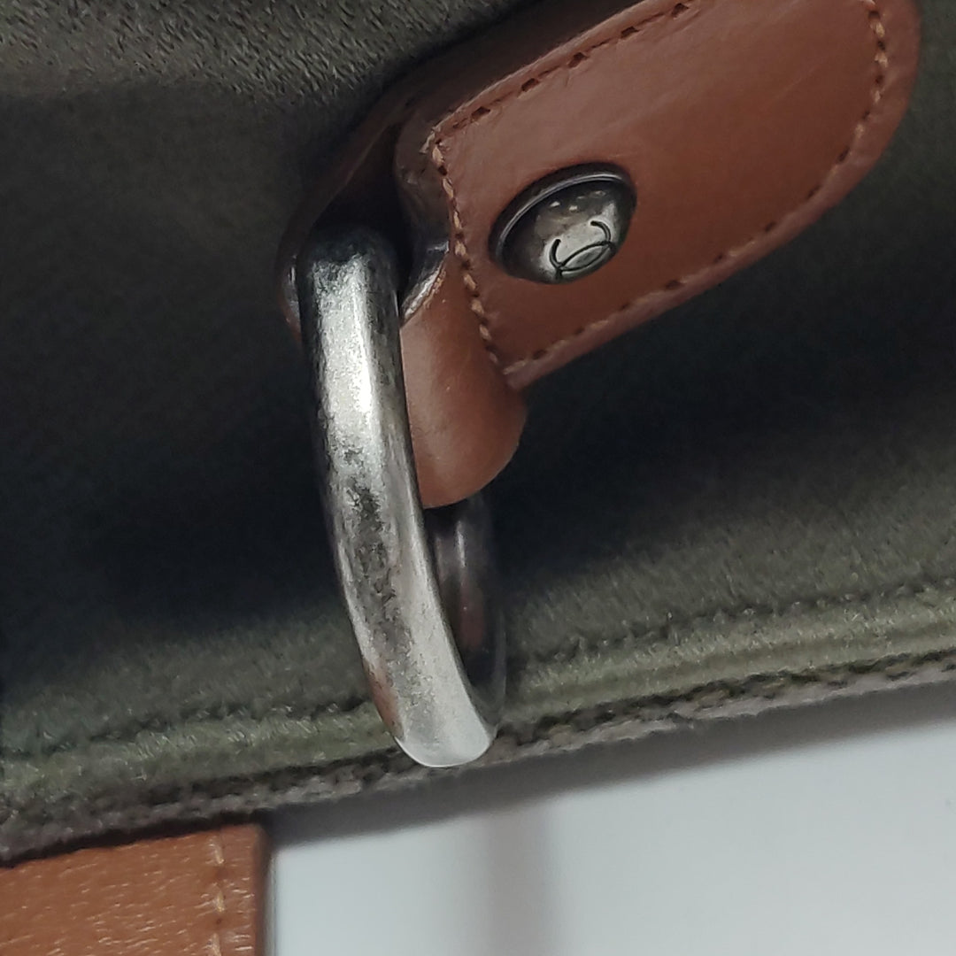 Chanel Paris Salzburg Metiers D'art Khaki Covertible Flap Bag