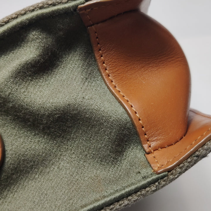 Chanel Paris Salzburg Metiers D'art Khaki Covertible Flap Bag