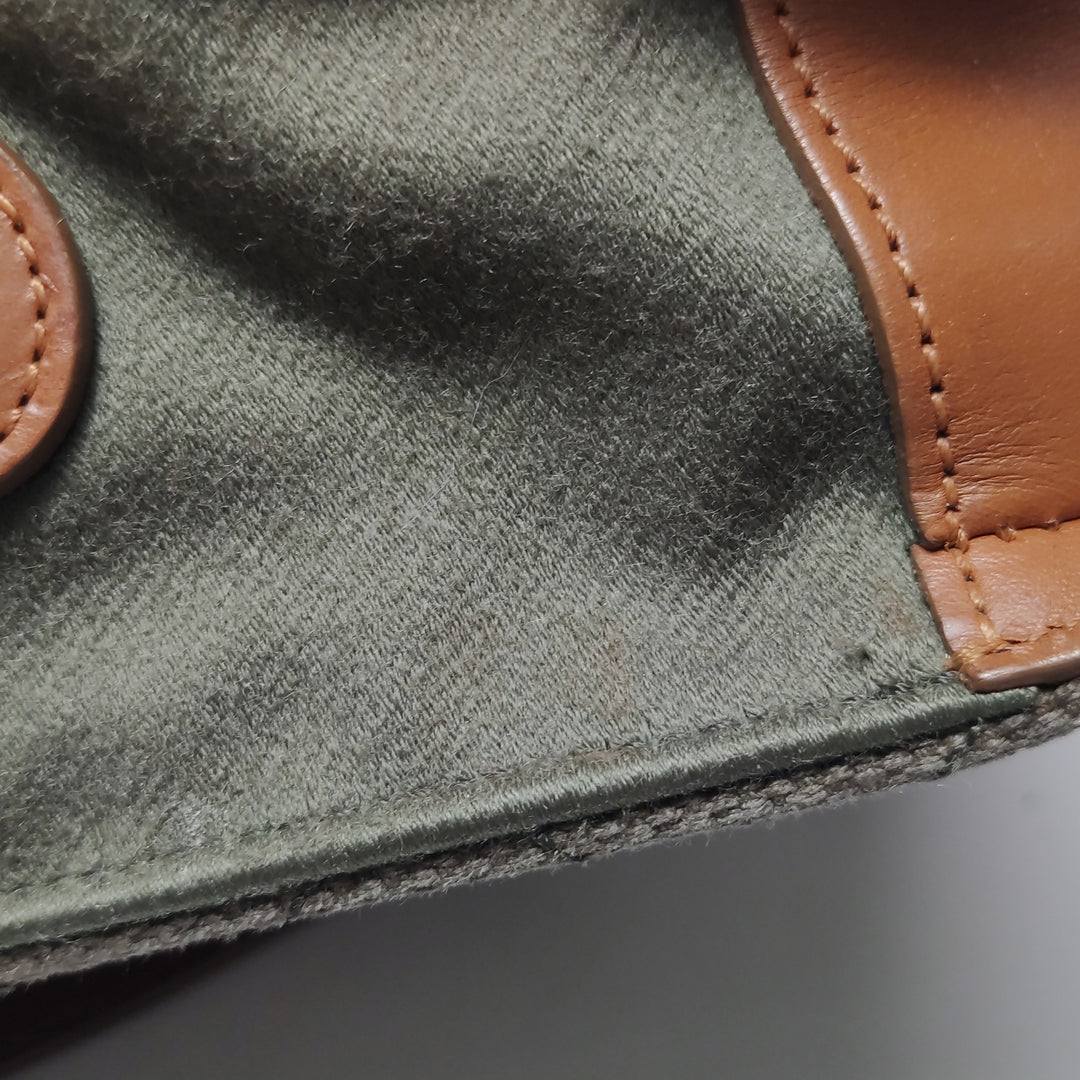 Chanel Paris Salzburg Metiers D'art Khaki Covertible Flap Bag