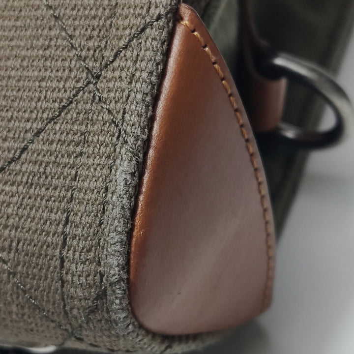 Chanel Paris Salzburg Metiers D'art Khaki Covertible Flap Bag