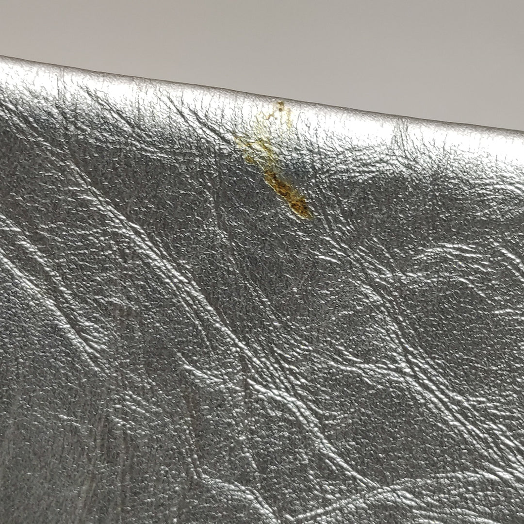 Chanel Big Bang Silver Leather Flap Bag