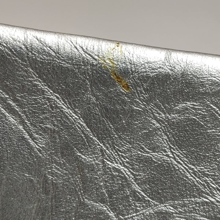 Chanel Big Bang Silver Leather Flap Bag