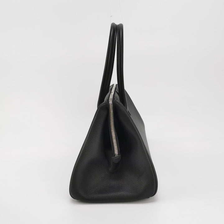 Hermès Paris Bombay Black Epsom Leather Handbag