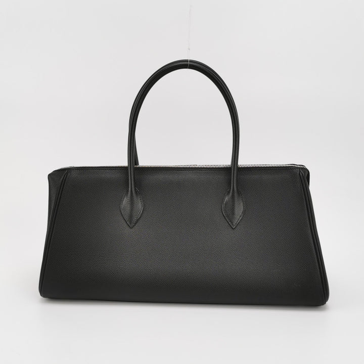 Hermès Paris Bombay Black Epsom Leather Handbag