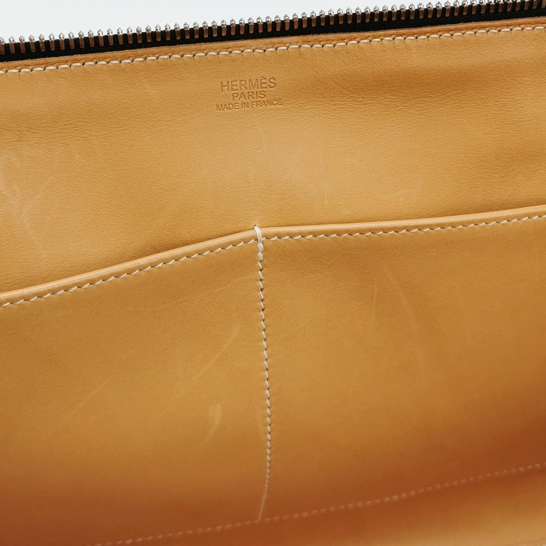 Hermès Paris Bombay Black Epsom Leather Handbag