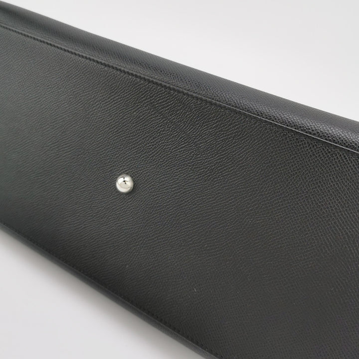 Hermès Paris Bombay Black Epsom Leather Handbag