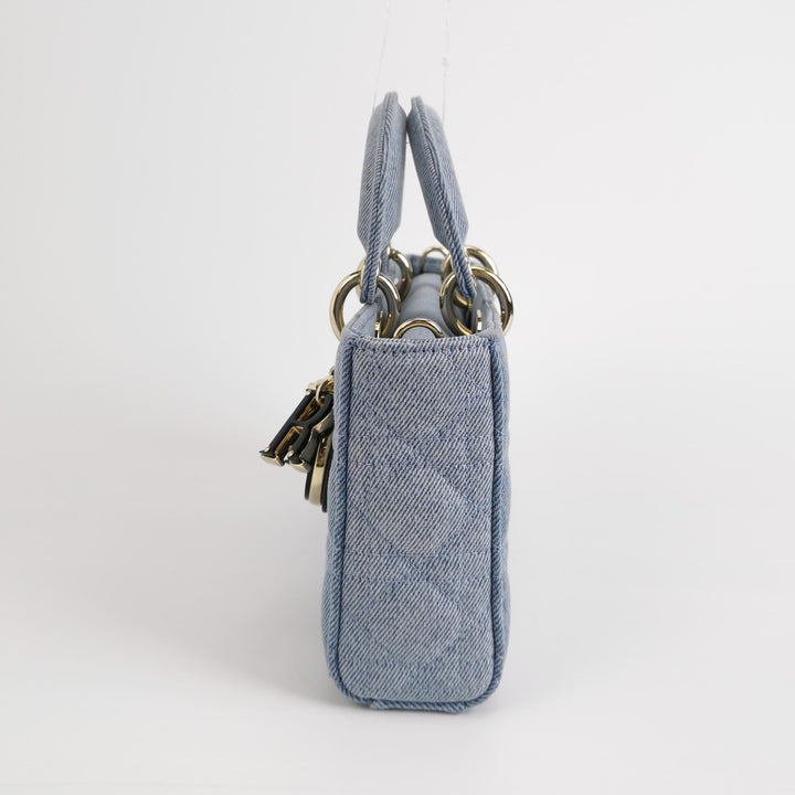 Dior Lady D-Joy In Blue Denim