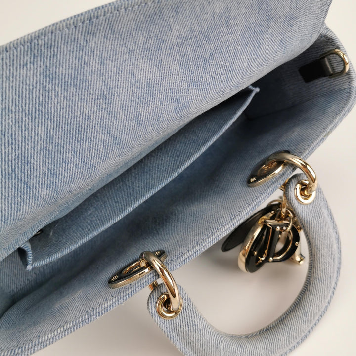 Dior Lady D-Joy In Blue Denim