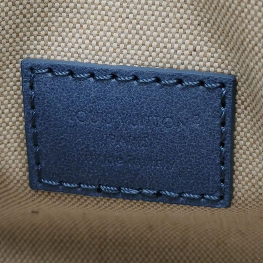 Louis Vuitton Speedy 18 In Blue Denim Blue