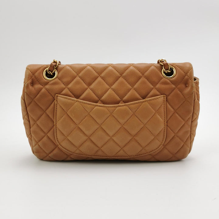 Chanel Medium Flap Bag In Beige Marine Charms