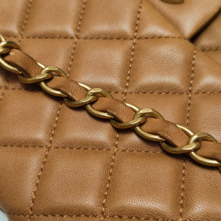 Chanel Medium Flap Bag In Beige Marine Charms