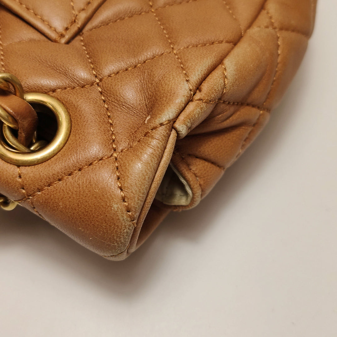 Chanel Medium Flap Bag In Beige Marine Charms