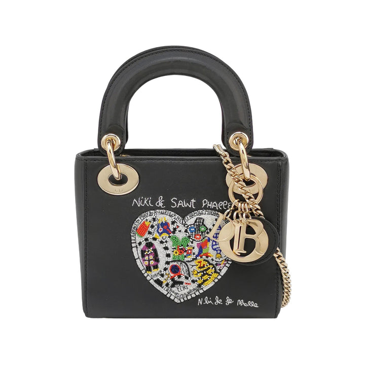 Christian Dior Mini Lady Dior 2018 Niki De Saint Phalle Heart