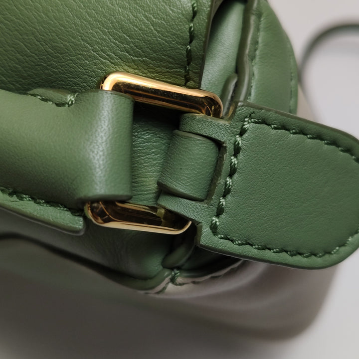 Loewe Mini Puzzle Calfskin Paula's Ibiza Degrade  Bag Rosemary Light Oak