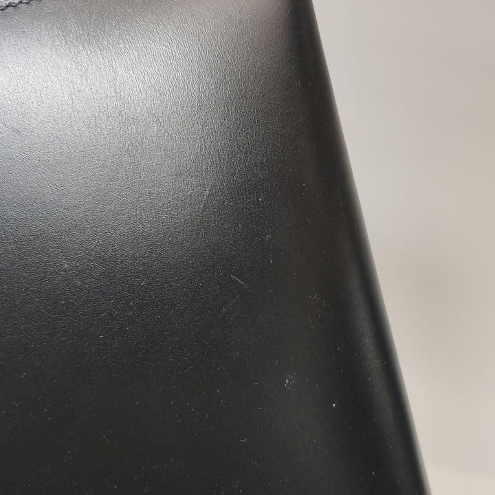 Hermes Kelly Vintage 32 In Black Sellier Box Bag