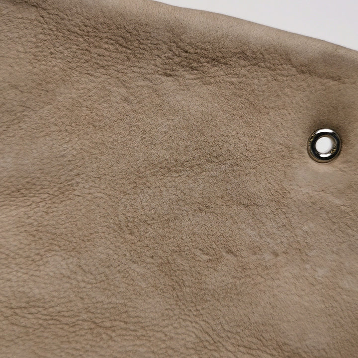 Chanel 2013 Double Stitch Hampton Flap Bag Beige