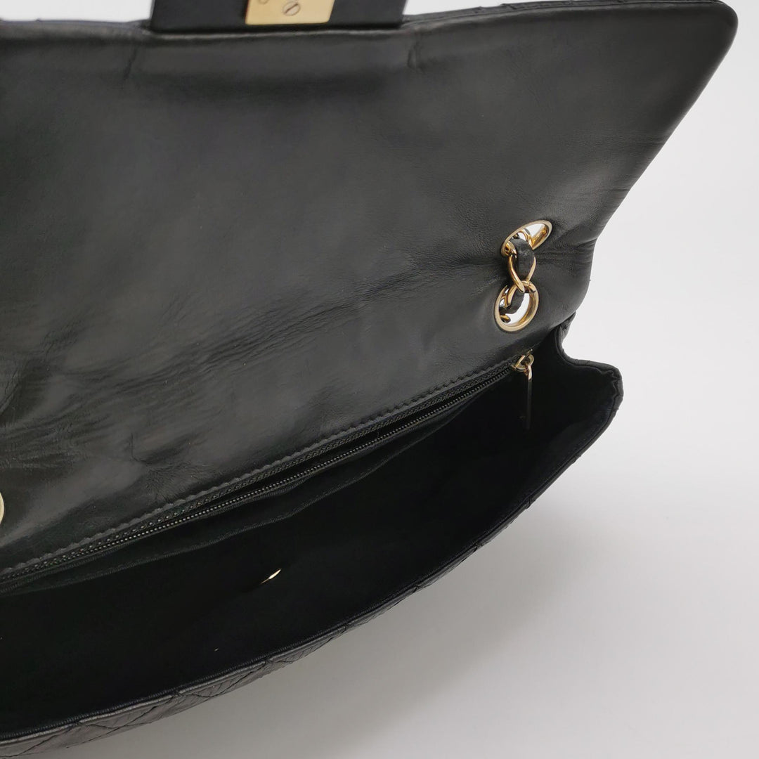 Chanel 2009 Valentine Classic Single Flap With Heart Shape Chain