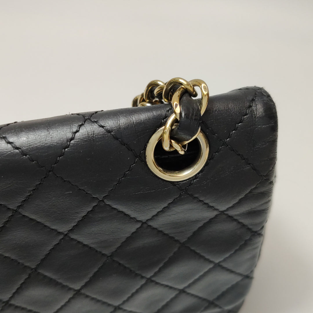 Chanel 2009 Valentine Classic Single Flap With Heart Shape Chain