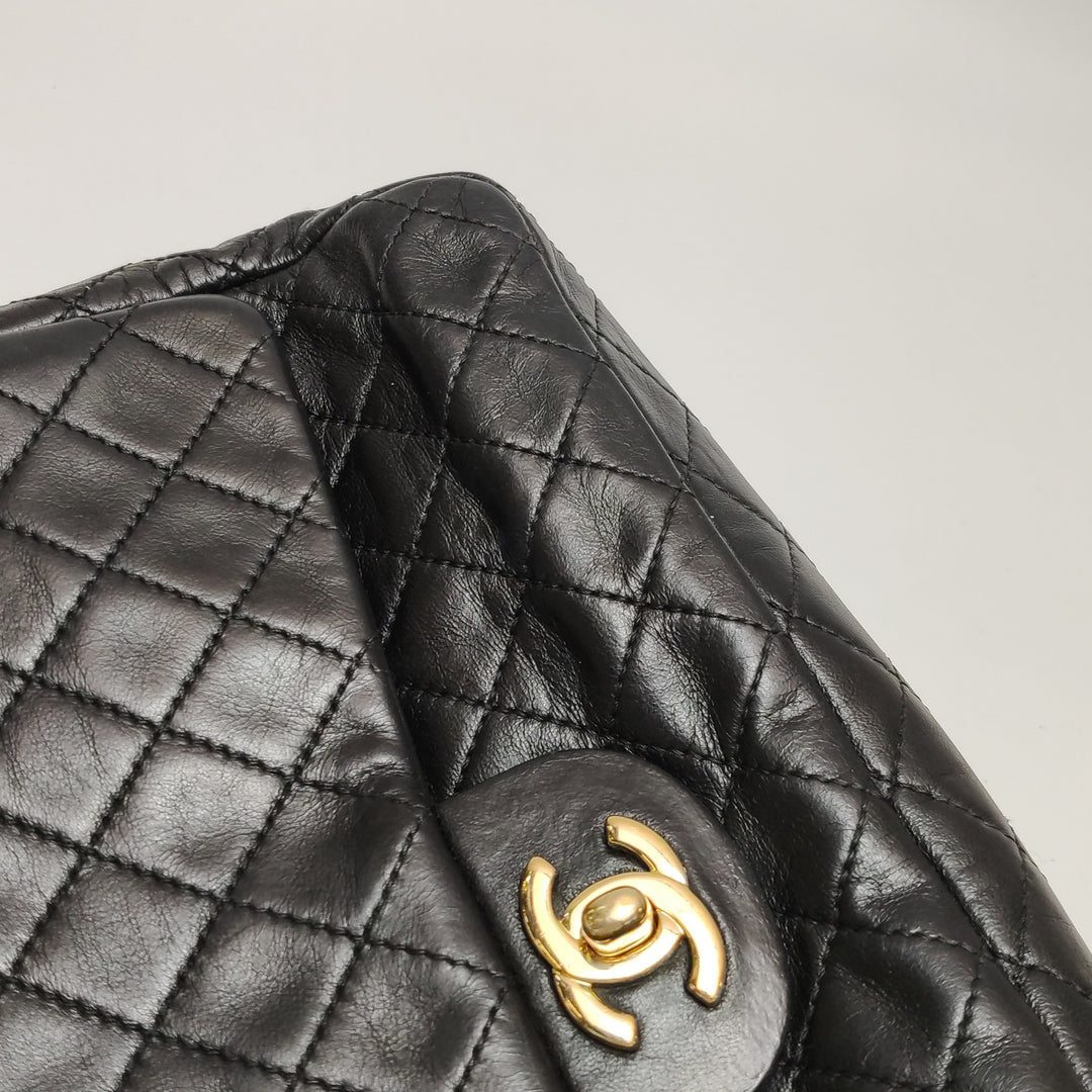 Chanel 2009 Valentine Classic Single Flap With Heart Shape Chain