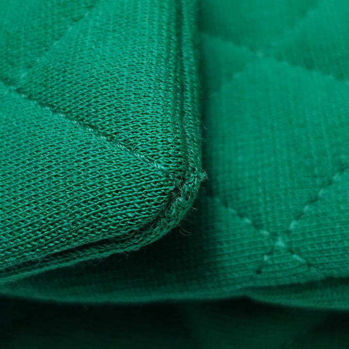 Chanel 2023 Metiers D'Arts Quilted Wool Jersey Roll Clutch