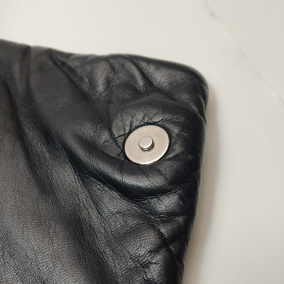 Chanel 2010 Coco Cocoon Quilted Lambskin Backpack In Black