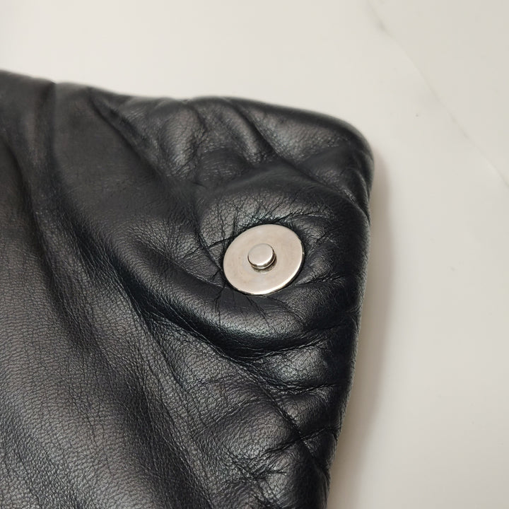 Chanel 2010 Coco Cocoon Quilted Lambskin Backpack In Black