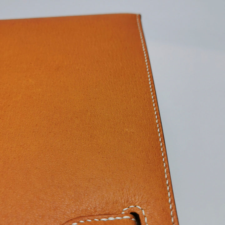 Hermes 25 Kelly Paeu de Porc Leather Toffee Colour Palladium Hardware