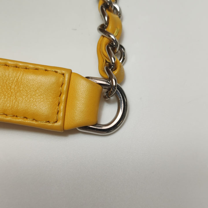 Chanel Caviar French Riviera Hobo Bag Yellow