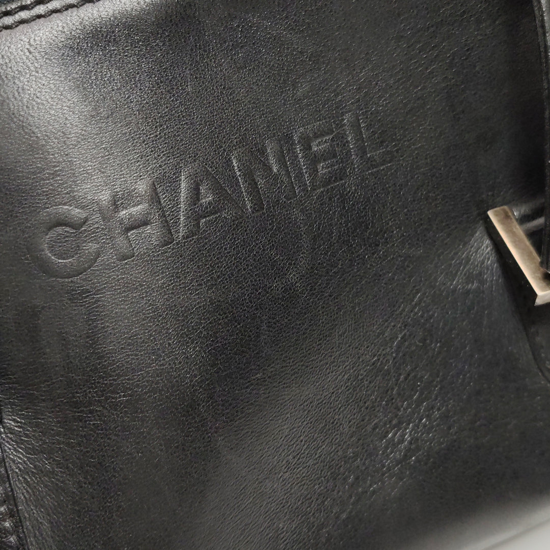 Chanel Vintage 2002 Black Tote Bag