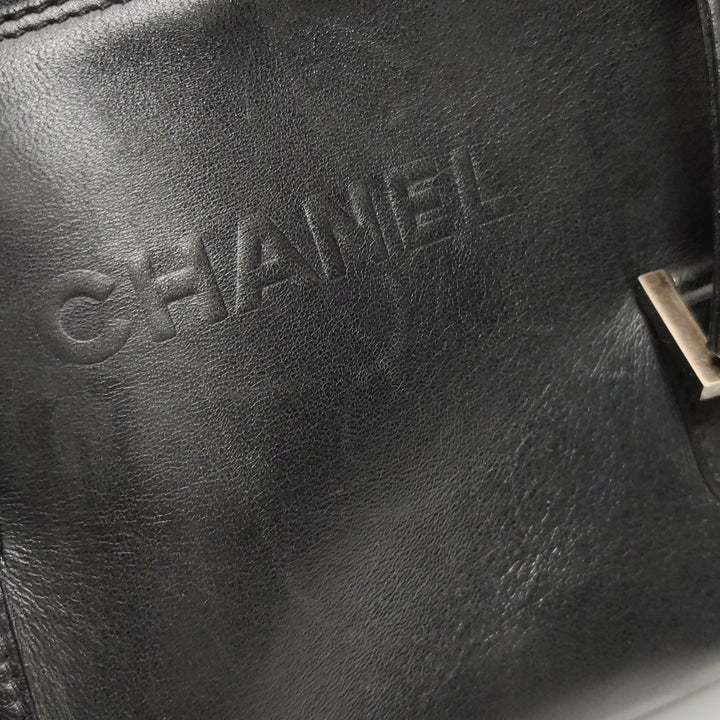 Chanel Vintage 2002 Black Tote Bag