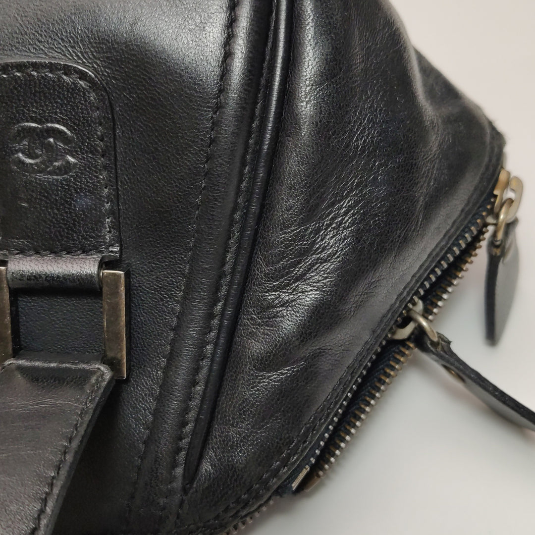 Chanel Vintage 2002 Black Tote Bag