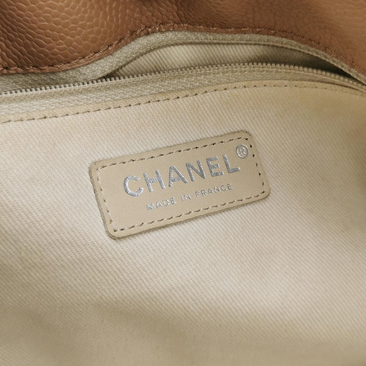 Chanel CC Timeless Shoulder Bag Dark Beige