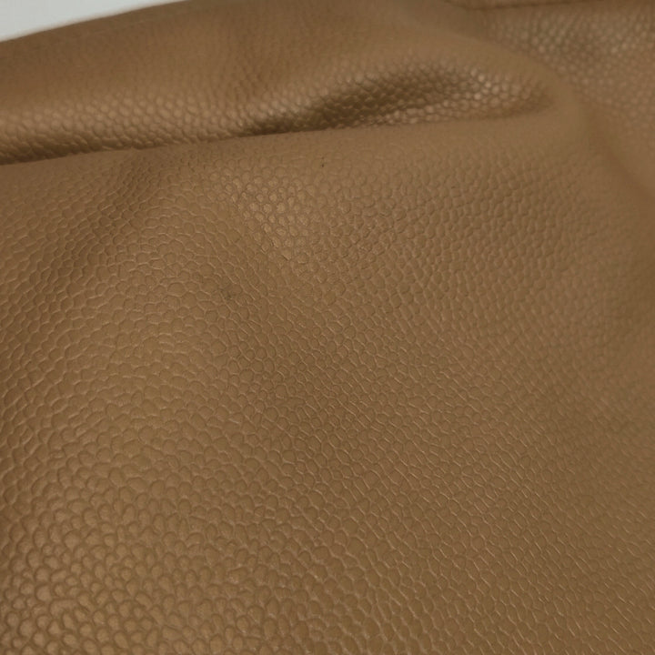 Chanel CC Timeless Shoulder Bag Dark Beige