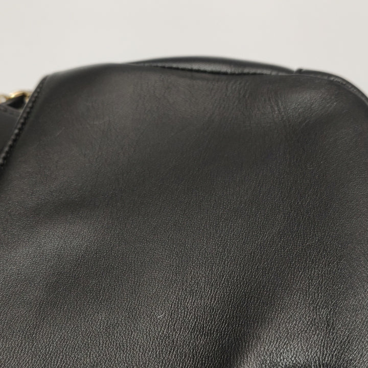 Chanel Chic Carry Flap Bag In Black Leather