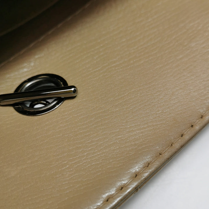 Chanel 2012 Hamptons CC Tote In Beige Leather