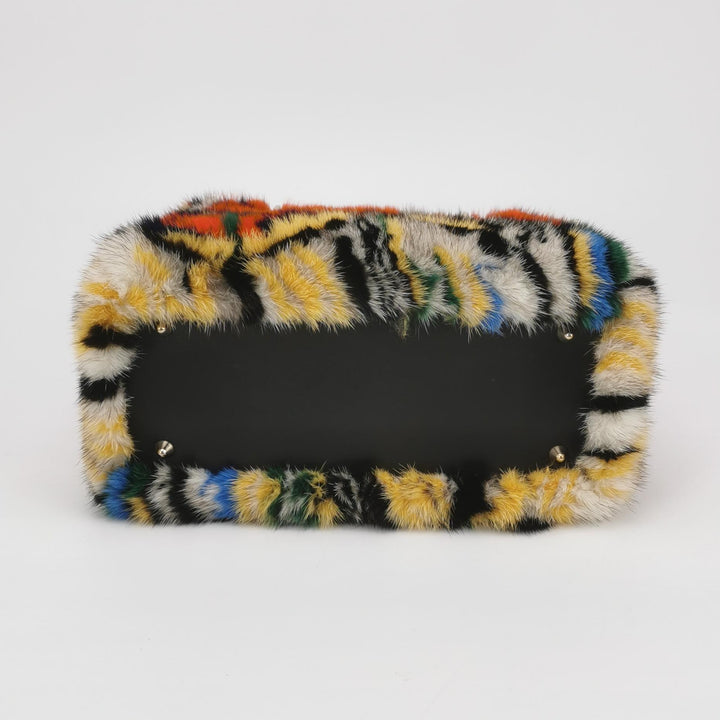 Dior X Namsa Leuba Fur Medium Lady Dior Art Bag