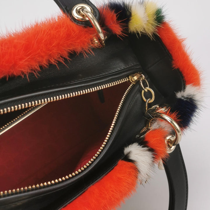 Dior X Namsa Leuba Fur Medium Lady Dior Art Bag