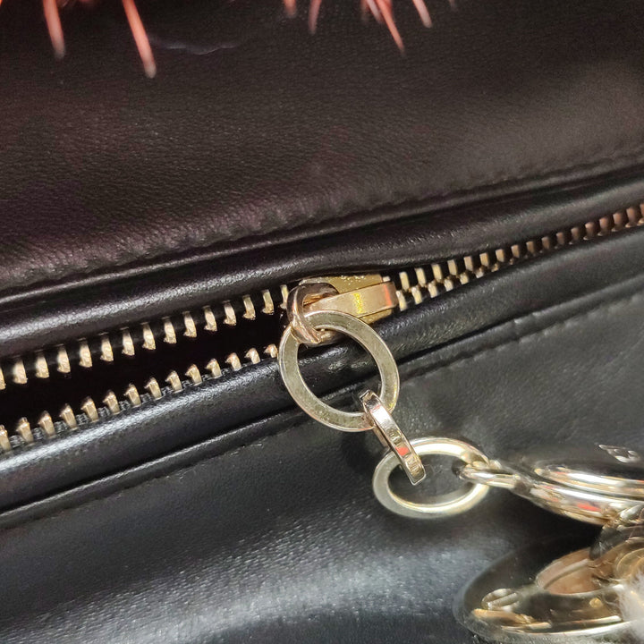Dior X Namsa Leuba Fur Medium Lady Dior Art Bag