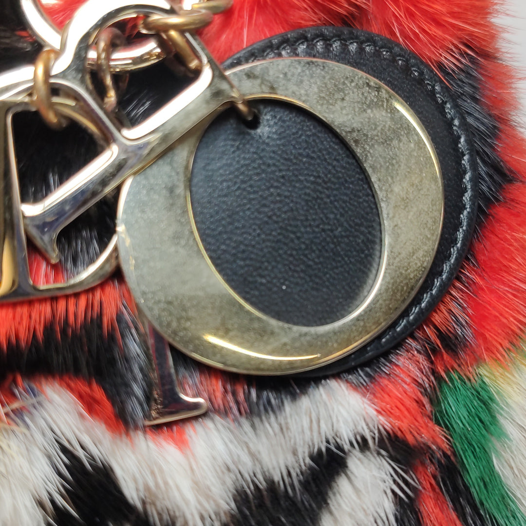 Dior X Namsa Leuba Fur Medium Lady Dior Art Bag