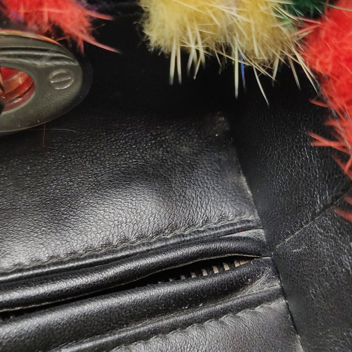 Dior X Namsa Leuba Fur Medium Lady Dior Art Bag