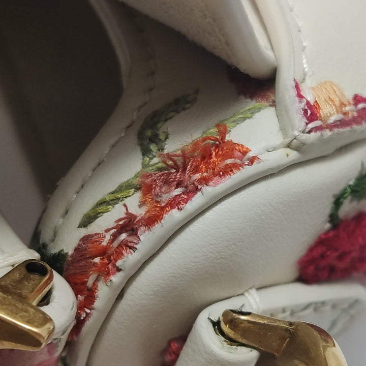 Dior Floral Mini Saddle Bag
