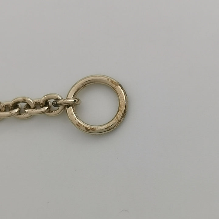 Chanel Flowerpot Faux Pearl CC Logo Necklace