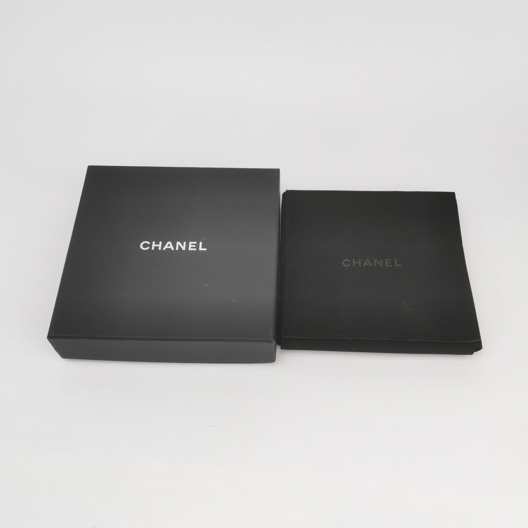 Chanel 2020 Strass Logo Letters Brooch Set Gold
