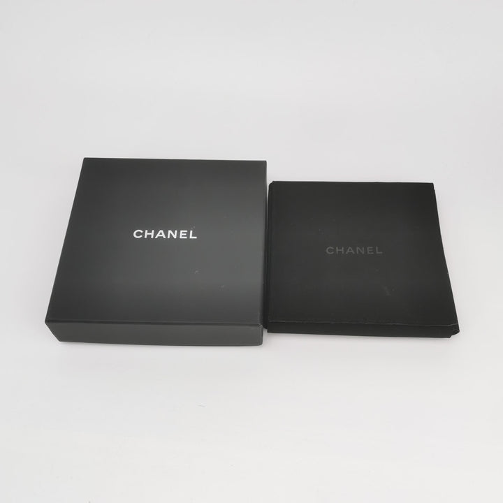 Chanel 2020 Strass Logo Letters Brooch Set Gold