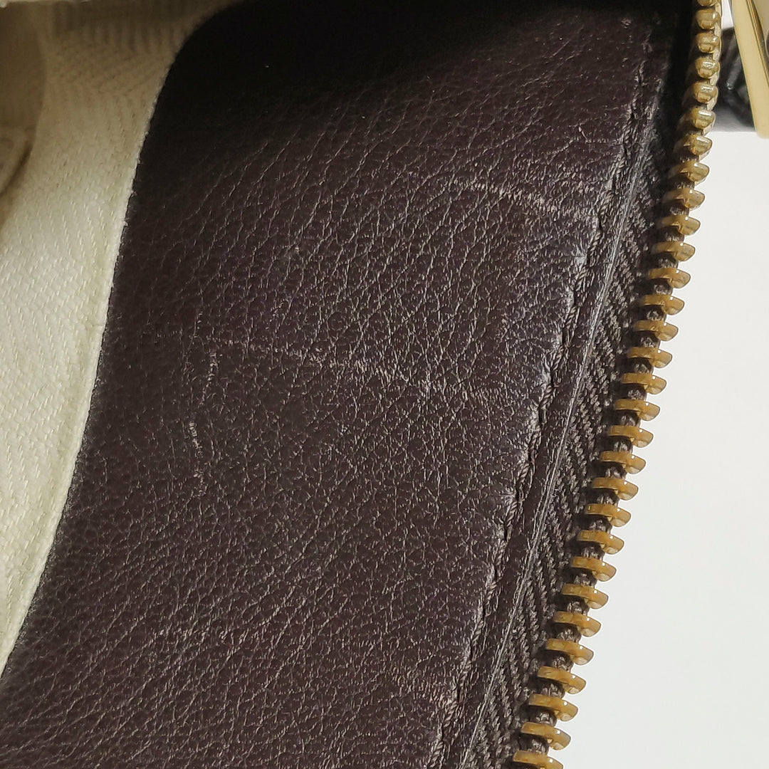 Loewe Medium Puzzle Bag In Brown Suede