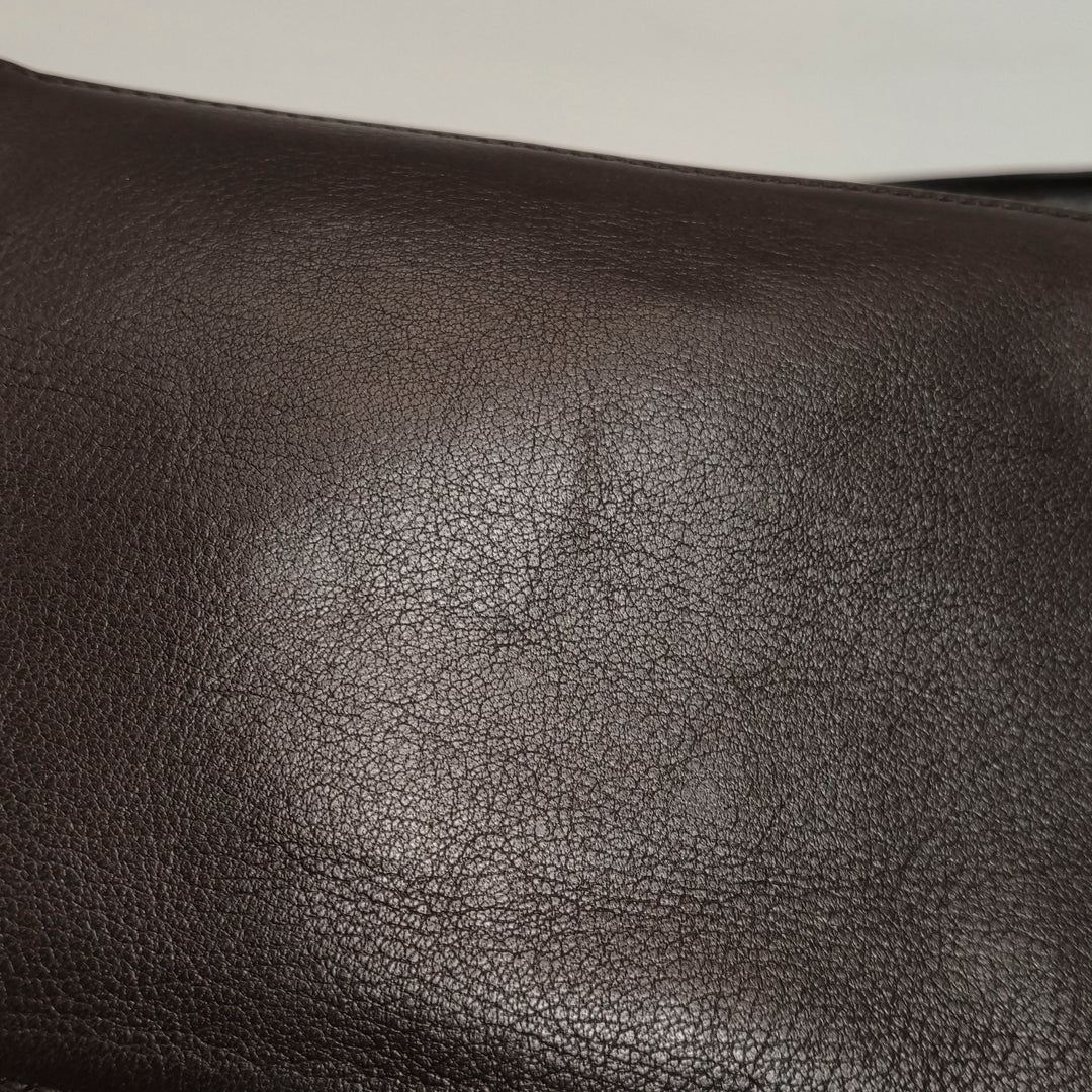 Loewe Medium Puzzle Bag In Brown Suede