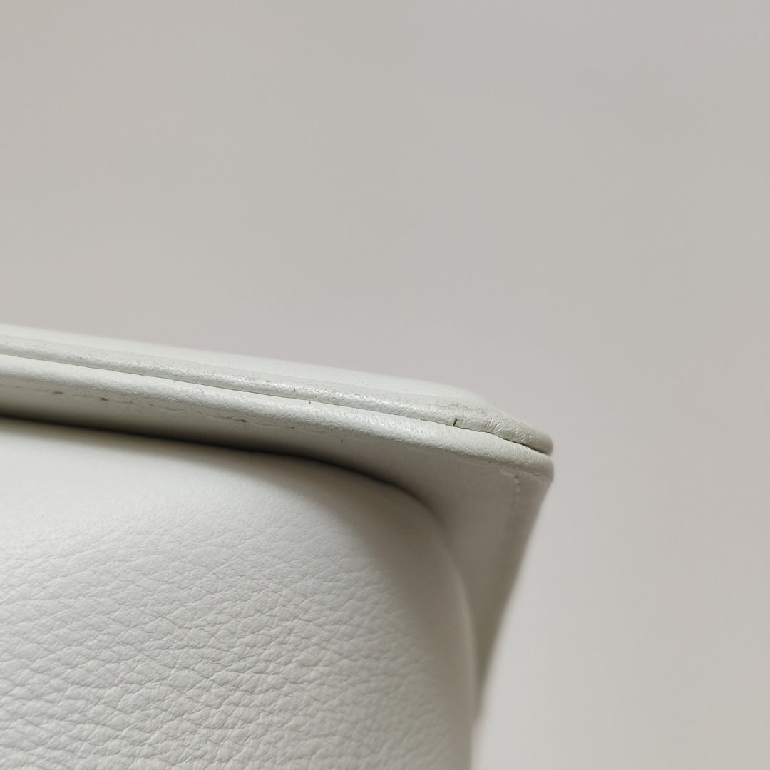 Chanel Medium Sequin Boy Bag in White